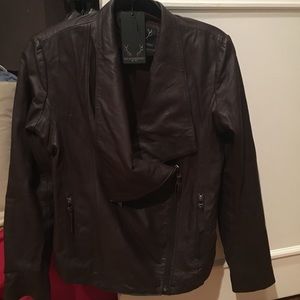 Bod & Christensen Leather Jacket size L
